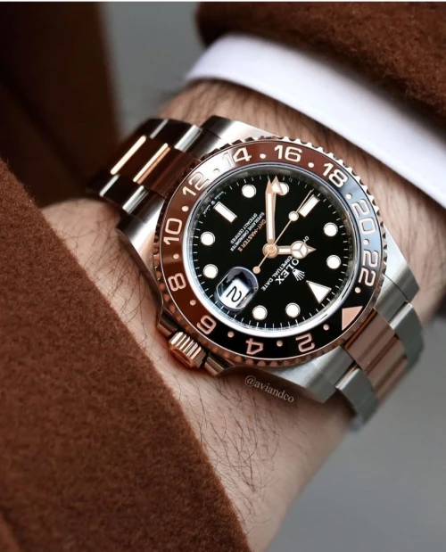 Rolex GMT Master 2  Maron 