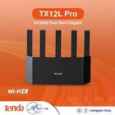 Routeur TENDA TX12L PRO Wi-Fi 6 AX3000 Gigabit double bande