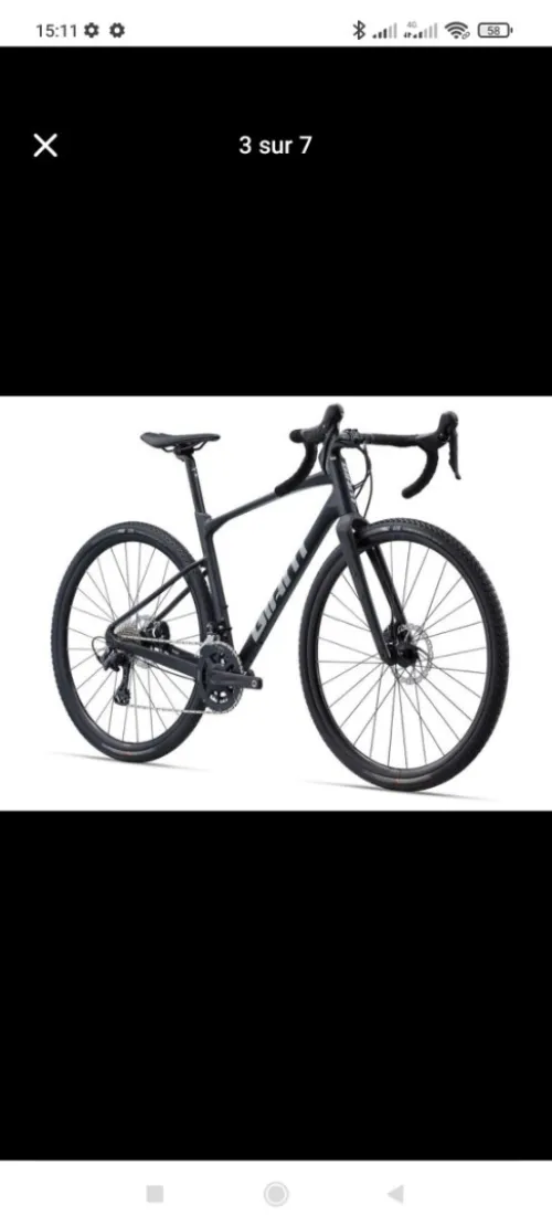 Vélo gravel taille 57