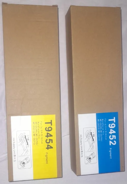 Cartouche pour imprimante EPSON T9252 bleu - T9254 jaune - T9443 magenta