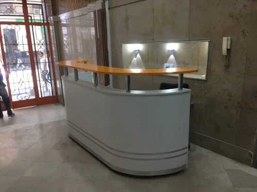 comptoir de reception