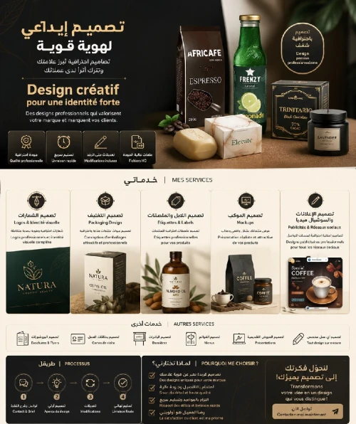 création d'emballage premium