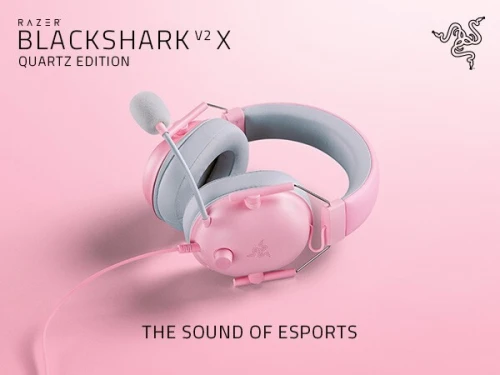 Casque Razer BlackShark V2 X - Quartz Edition