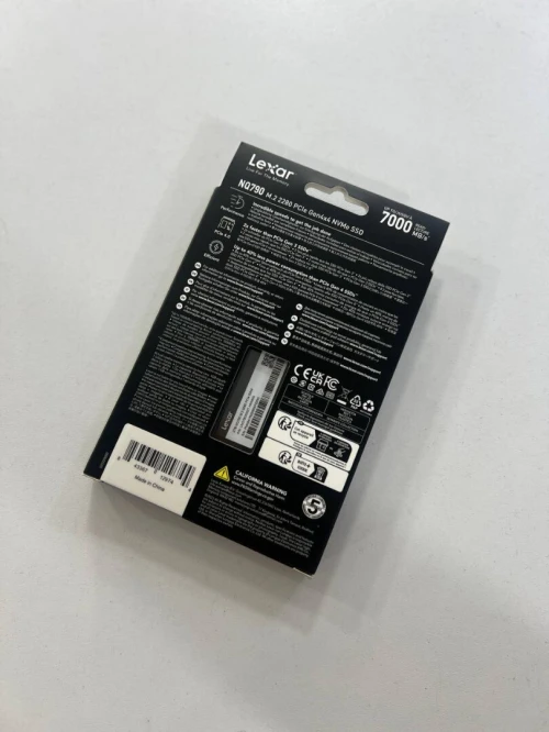 Lexar NQ790 SSD NVMe 2To SSD 2To SSD PCIe 4.0 Gen4x4, Jusqu'à 7000 Mo/s en Lecture, 6000 Mo/s