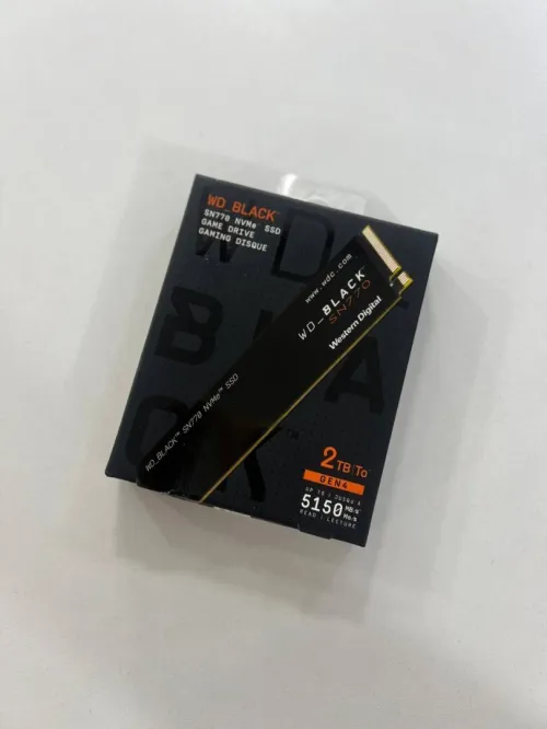 WD_BLACK SN770 2 To, SSD de jeu, M.2 2280 PCIe Gen4 NVMe