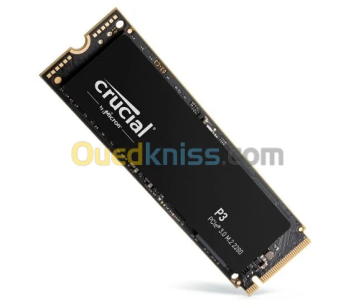 DISQUE DUR Interne Crucial P3 Plus SSD 2To PCIe Gen4 NVMe M.2 SSD