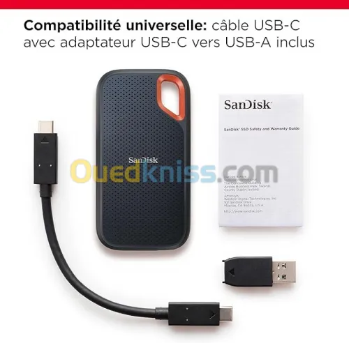 DISQUE DUR  SSD Externe SanDisk Extreme  2To