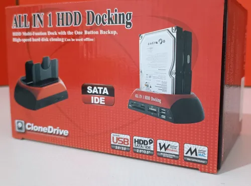 Station d'accueil pour Disques SATA 2.5 et  3.5 pouces