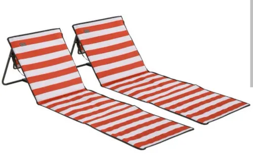 Tapis de plage Assise et dossier