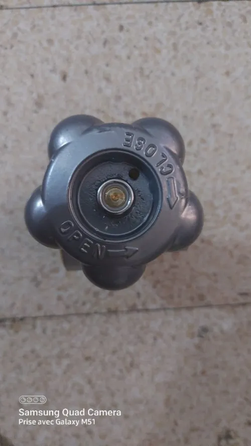 Robinet  bouteille d'oxygène 