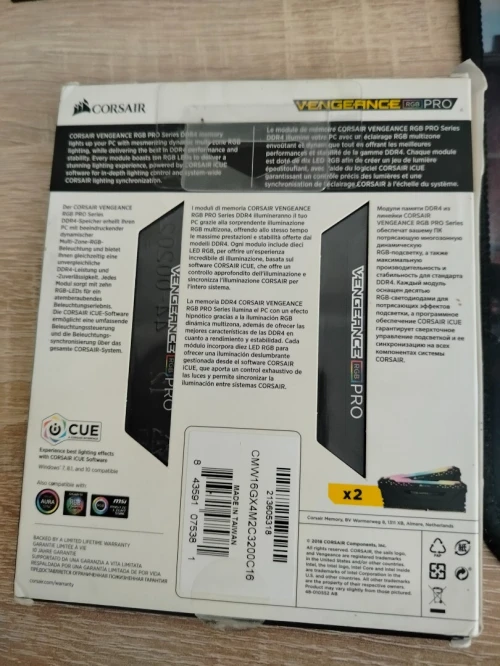 RAM Corsair DDR4