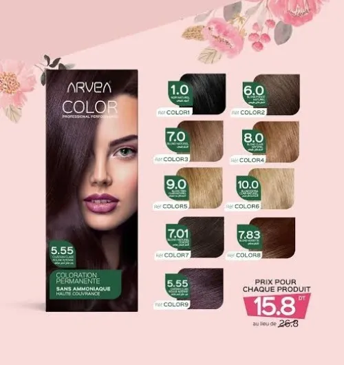 teint cheveux صبغة للشعر