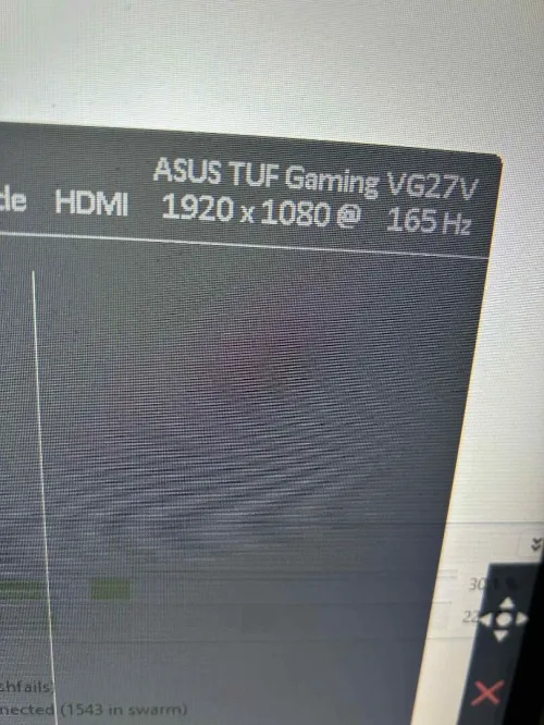 Monitor asus tuf gaming VG27V curved 165h