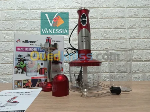 Robot 4en1 marque multismart couleur rouge