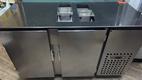 Matériel fast food frigo chambre froide presse friteuse 