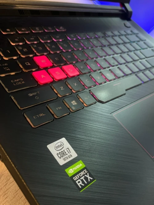 Gaming Asus Rog STRIX i7 10eme Generation Serie H Ram 16 Gb Stockage 512 Gb Nvidia RTX 2060 6 Gb