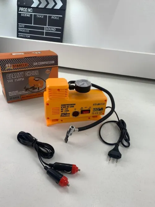 Compresseur Air Portable 250 PSI Double alimentation 