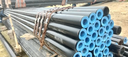Tube étiré noir sans soudure
