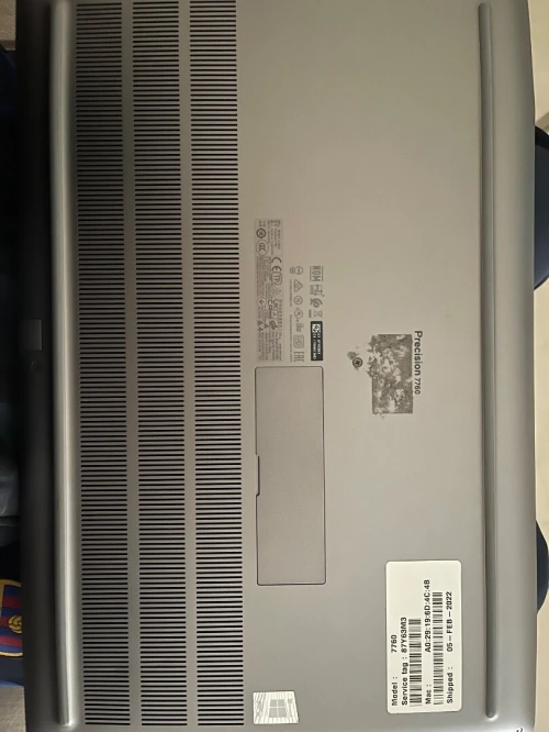 Pc portable dell precision 7760