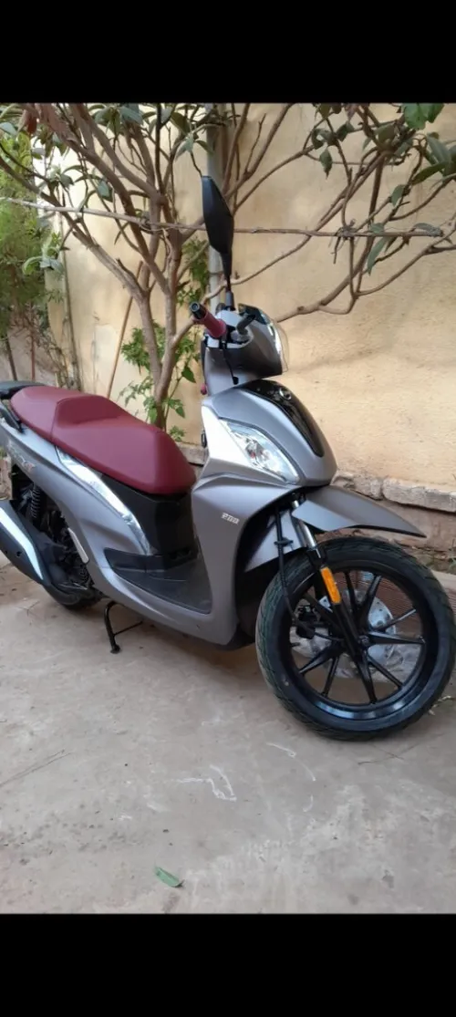Sym ST 200/80km casque taper كارت ڤريس واجدة 2025