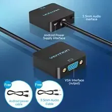 Adaptateur HDMI vers VGA avec audio