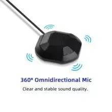 Microphone de conférence Omnidirectionnel pour PC