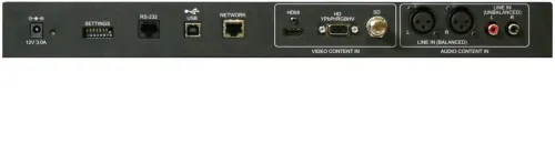 Encodeur / commutateur vidéo et audio en streaming 