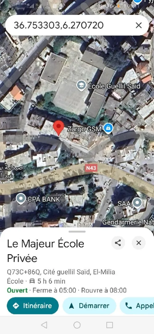 Vente Local Jijel El milia