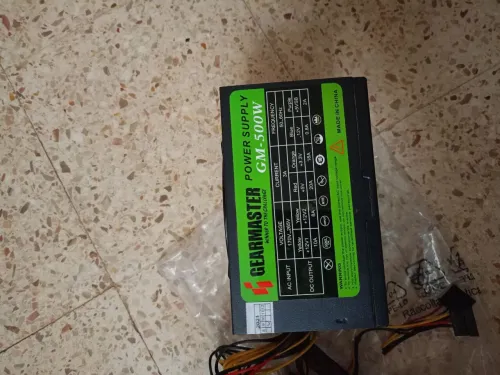 Power supply GEARMASTER 500w RGB