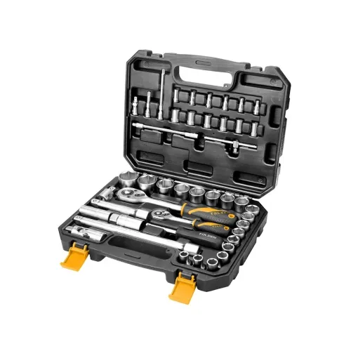 Caisse de douilles de 45pcs (industriel) 15142 TOLSEN