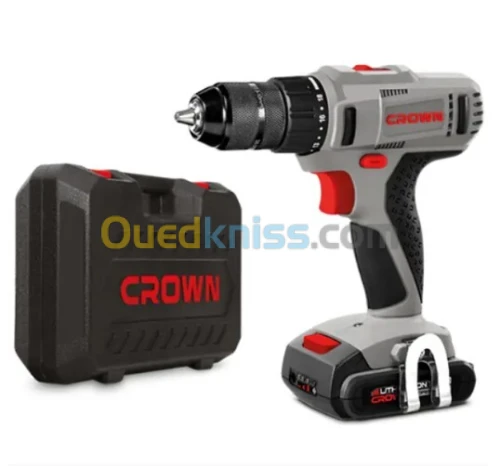 Visseuse perceuse sans fil 14,4V 2 batteries 1,5AH CT21055LM-1.5 CROWN