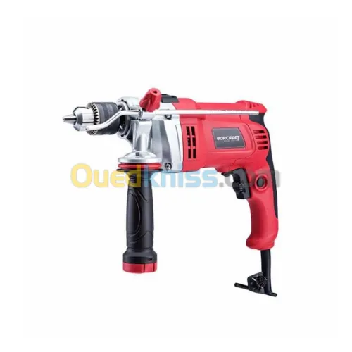 Perceuse chignole à percussion 1050W 13mm ID1050 WORCRAFT
