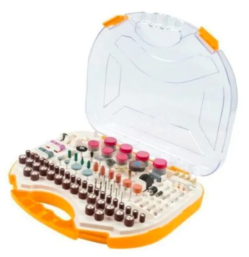 Jeu d'accessoires 250pcs pour meuleuse 77115 TOLSEN