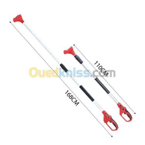 Manche télescopique pour scie à chaine et sécateur WER001 WORCRAFT
