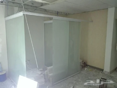 Verre trempé Cabine de douche vitrine et cloison 