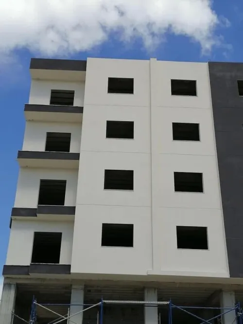 Monocouche façade 