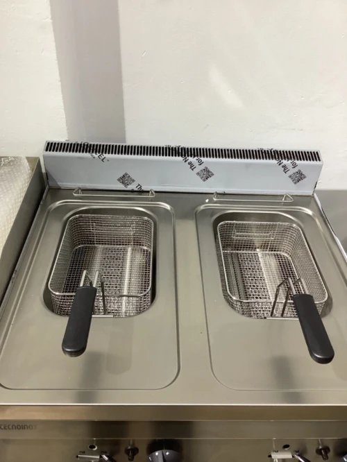 Friteuse 2*8 litre gaz Tecnoinox italie