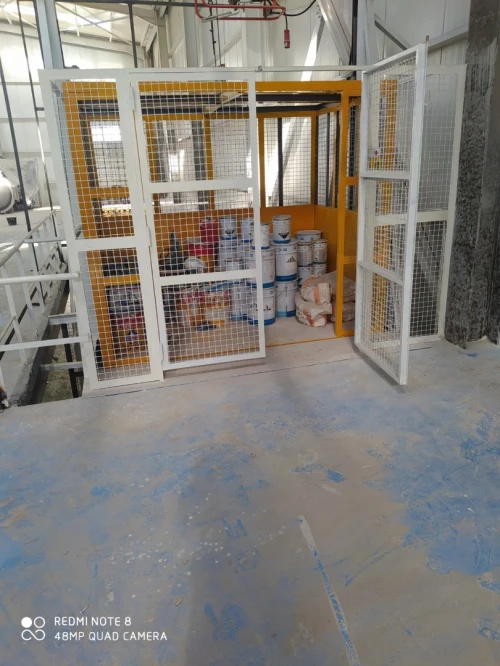 Fabrication et montage monte charge 
