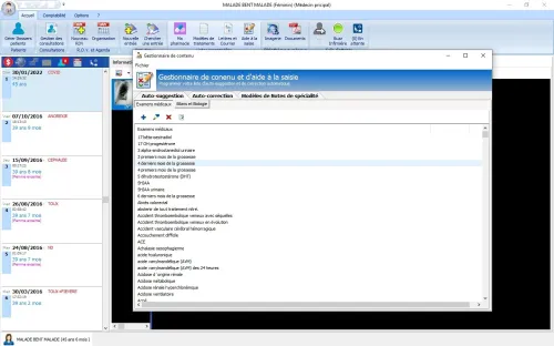 logiciel de gestion Cabinet Médical (Doctor Cabinet Mananger , DCM) ver 7.9 2025