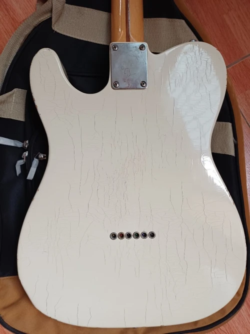 Guitare telecaster Maybach teleman t54 vintage cream aged