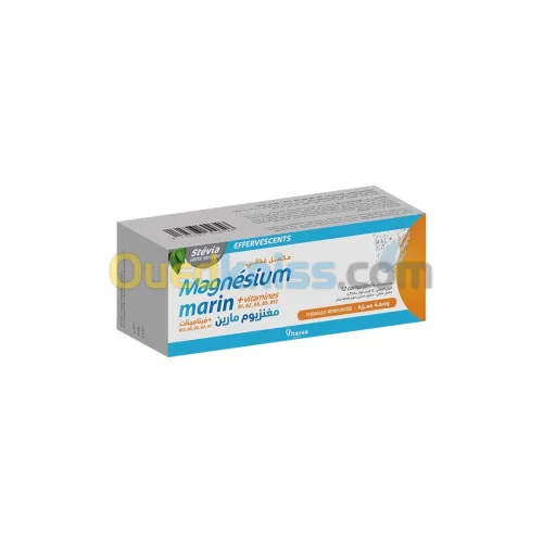Magnésium + Vitamines B1, B2, B6, B9, B12 - 12 COMPRIMES EFFERVESCENTS