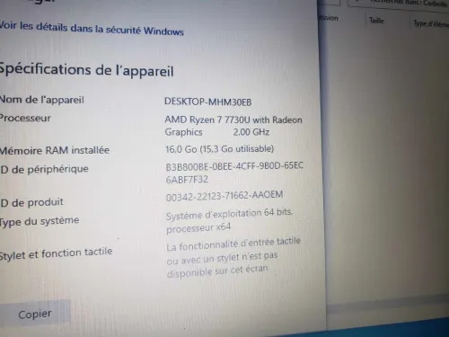Hp Ryzen 7 7730u 16/512ssd 