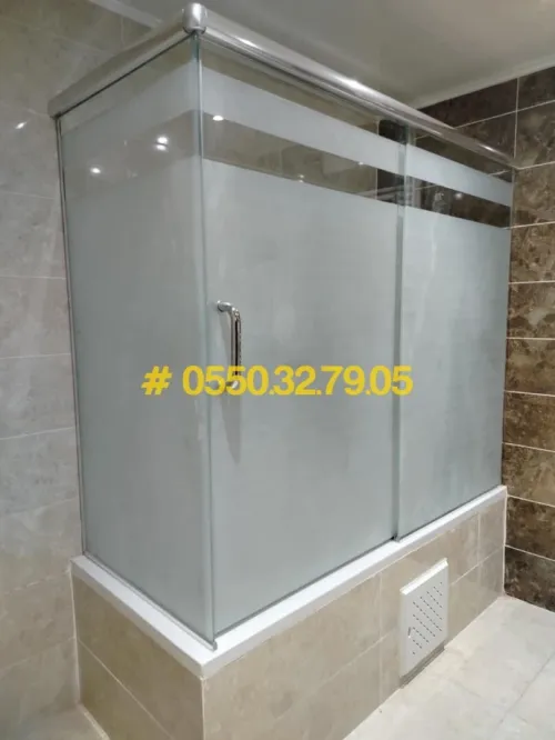 Douche a l'italienne sûr mesure 
