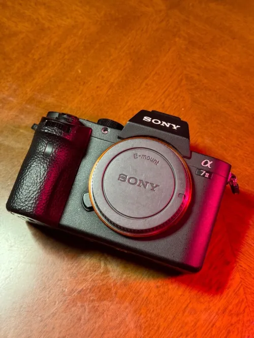 Caméra sony a7ii