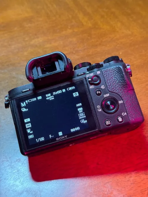 Caméra sony a7ii
