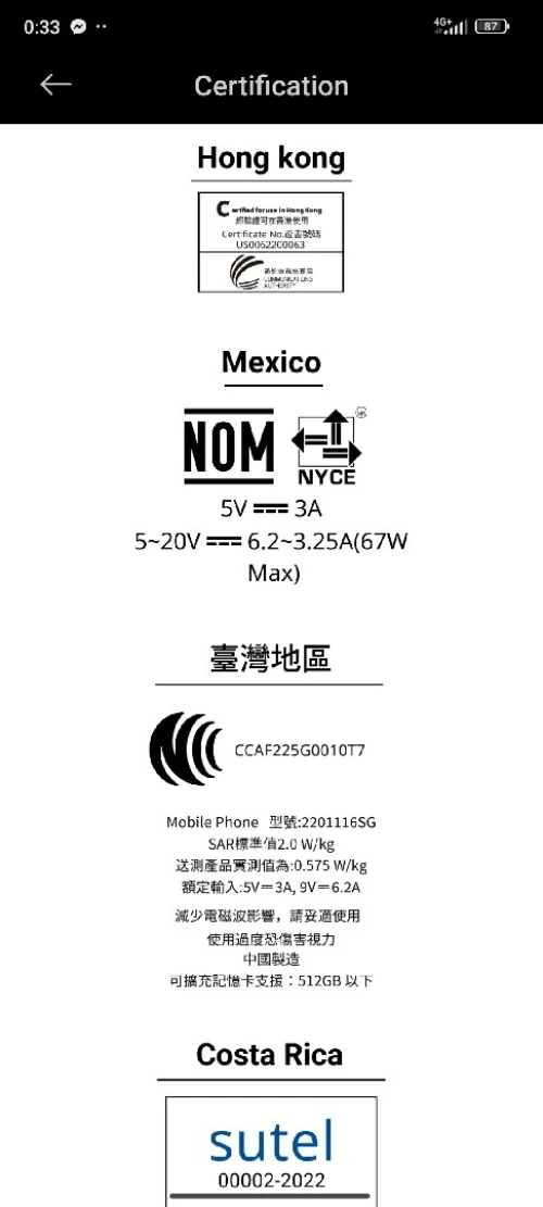Redmi Not 11 pro 5G
