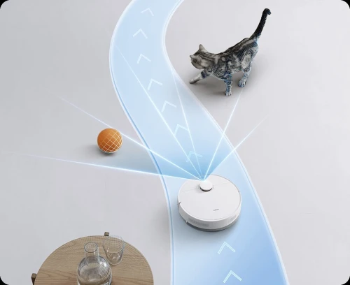 Robot laveur aspirateur XIAOMI S40C - 5000 PA - Recharge automatique