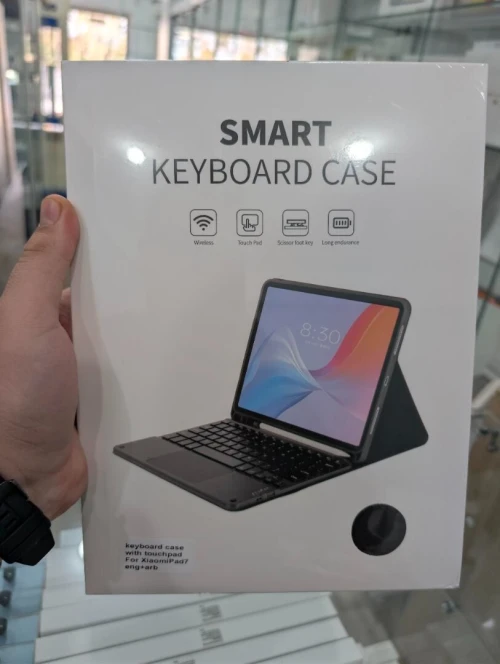 Pochette avec clavier + touchpad pour tablette Xiaomi pad 7 / Xiaomi pad 7 pro