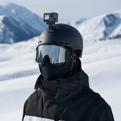 DJI Kit Base adhésive incurvée pour Osmo Action, Compatibilité: Osmo Action, Action 2, Osmo Action 3, Osmo Action 4, Osmo Action 5 Pro, Osmo 360, Osmo Nano