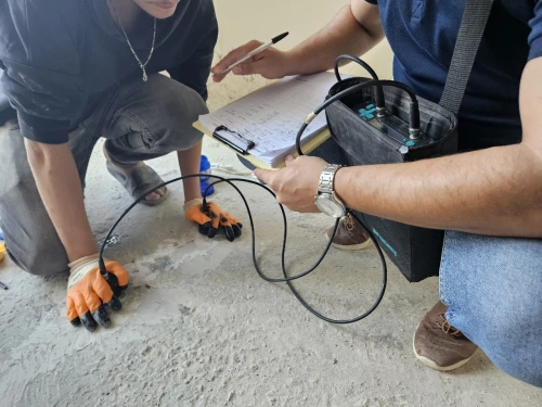 Traitement fissures béton par injection époxy polyuréthane NA1504